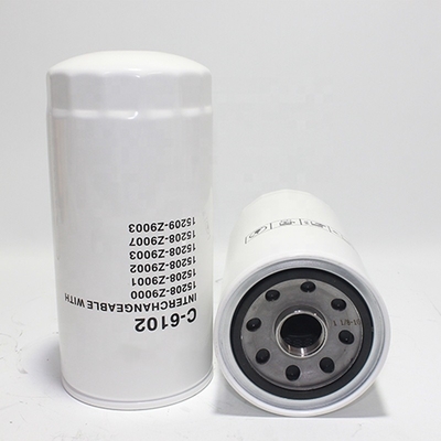 トラックエンジンの部品 C-6102 先進的なフィルタリング技術を持つ潤滑油フィルター要素